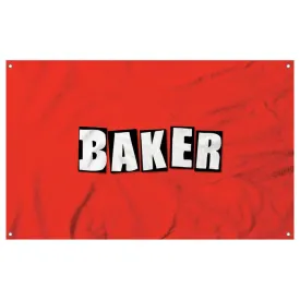 Baker Skateboards Brand Logo Flag