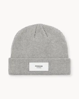 Brand Label Beanie (Grey)